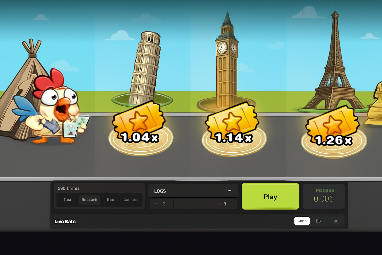 Chicken Tour gameplay
